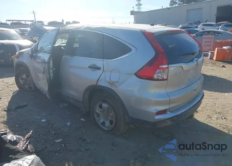 2015 Honda Cr-V Lx из США, поврежденный, VIN 5J6RM4H33FL067338